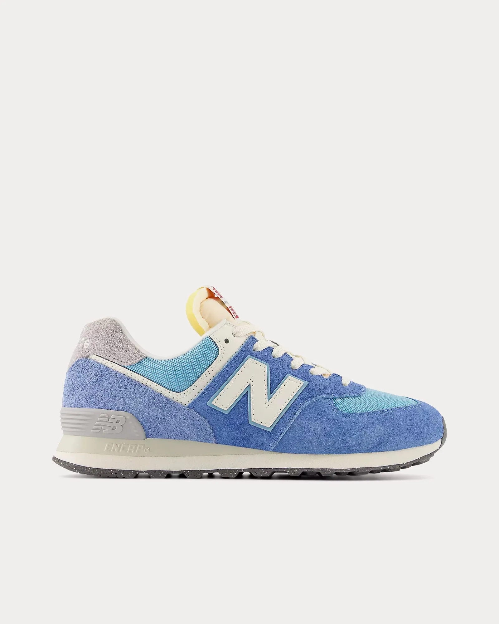 574 Blue Laguna / Sea Salt Low Top Sneakers