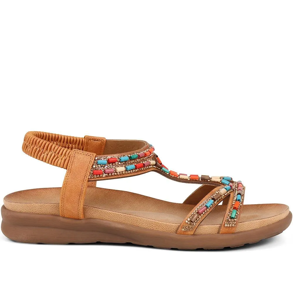 Beaded Sandals - BAIZH37053 / 323 376