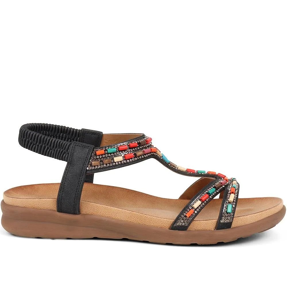 Beaded Sandals - BAIZH37053 / 323 376