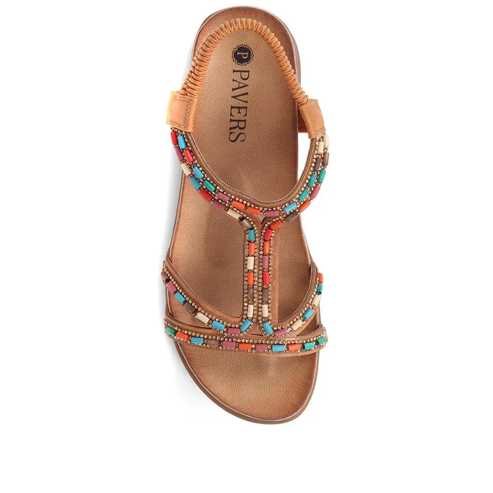Beaded Sandals - BAIZH37053 / 323 376