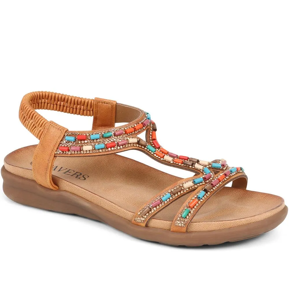 Beaded Sandals - BAIZH37053 / 323 376