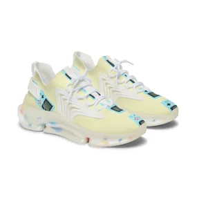 Blue Gameboys Women's Mesh Sneakers