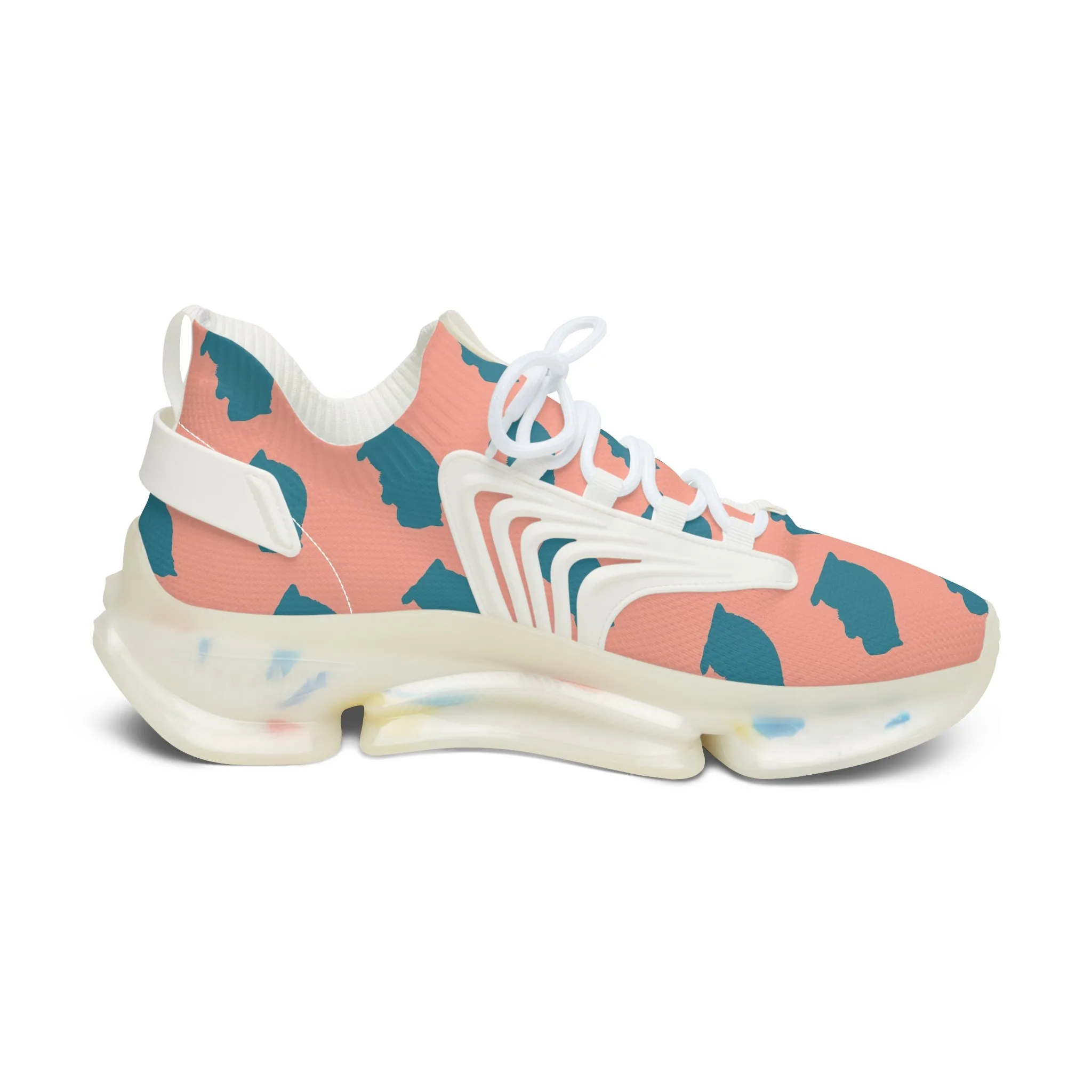 Blue Prairie Dog Women's Mesh Sneakers