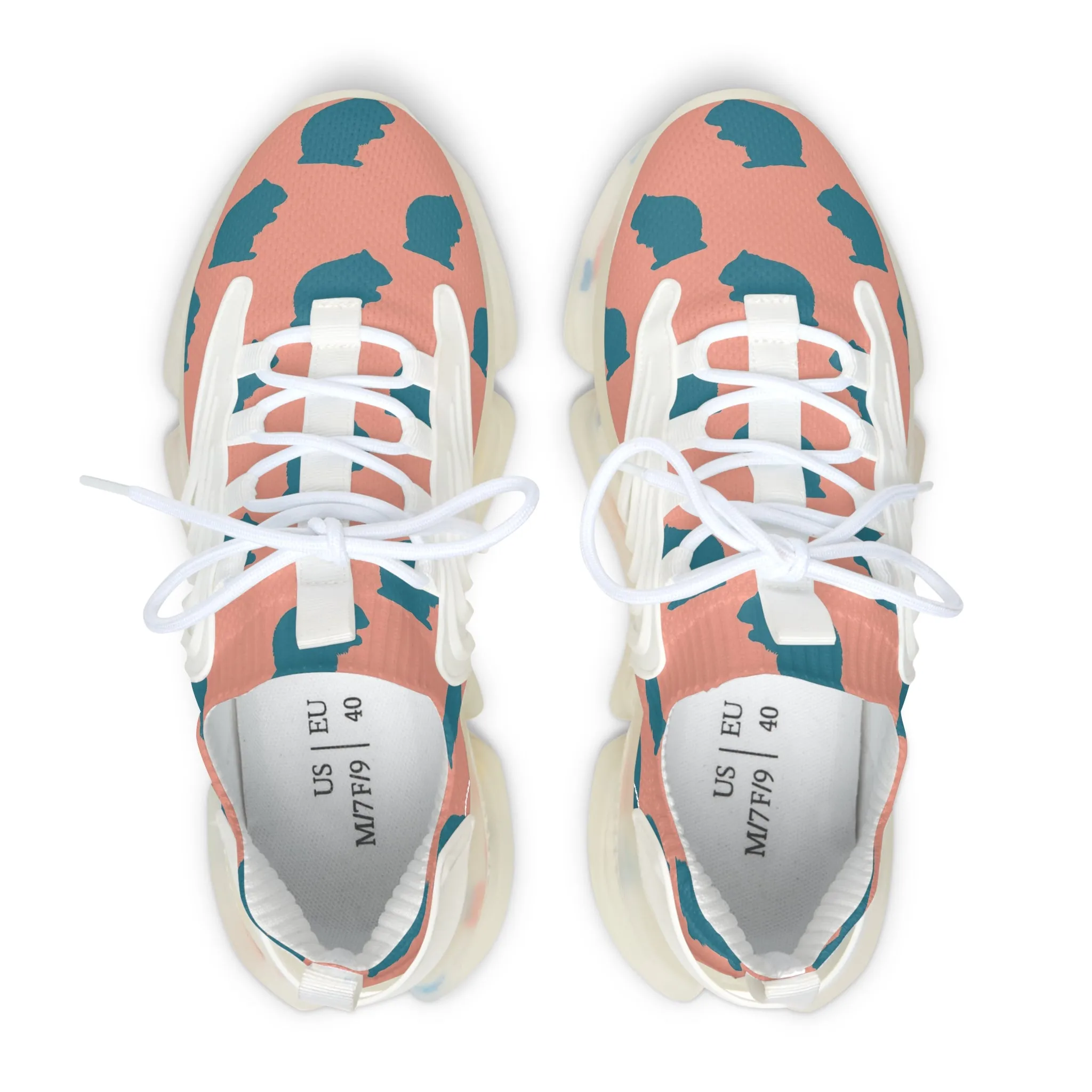 Blue Prairie Dog Women's Mesh Sneakers
