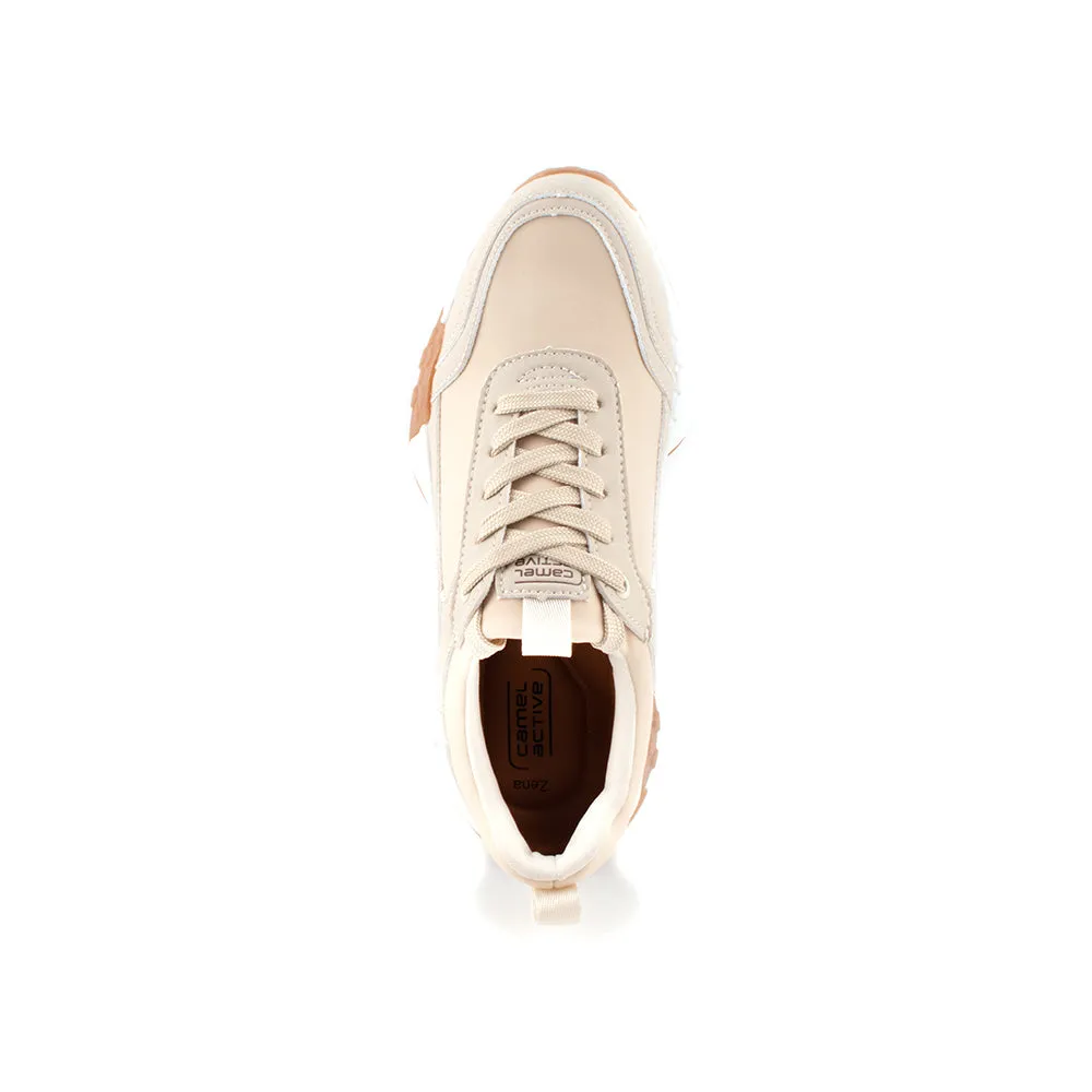 camel active Women Zena Sneakers Shoes -762401-YX01SV-52-BEIGE