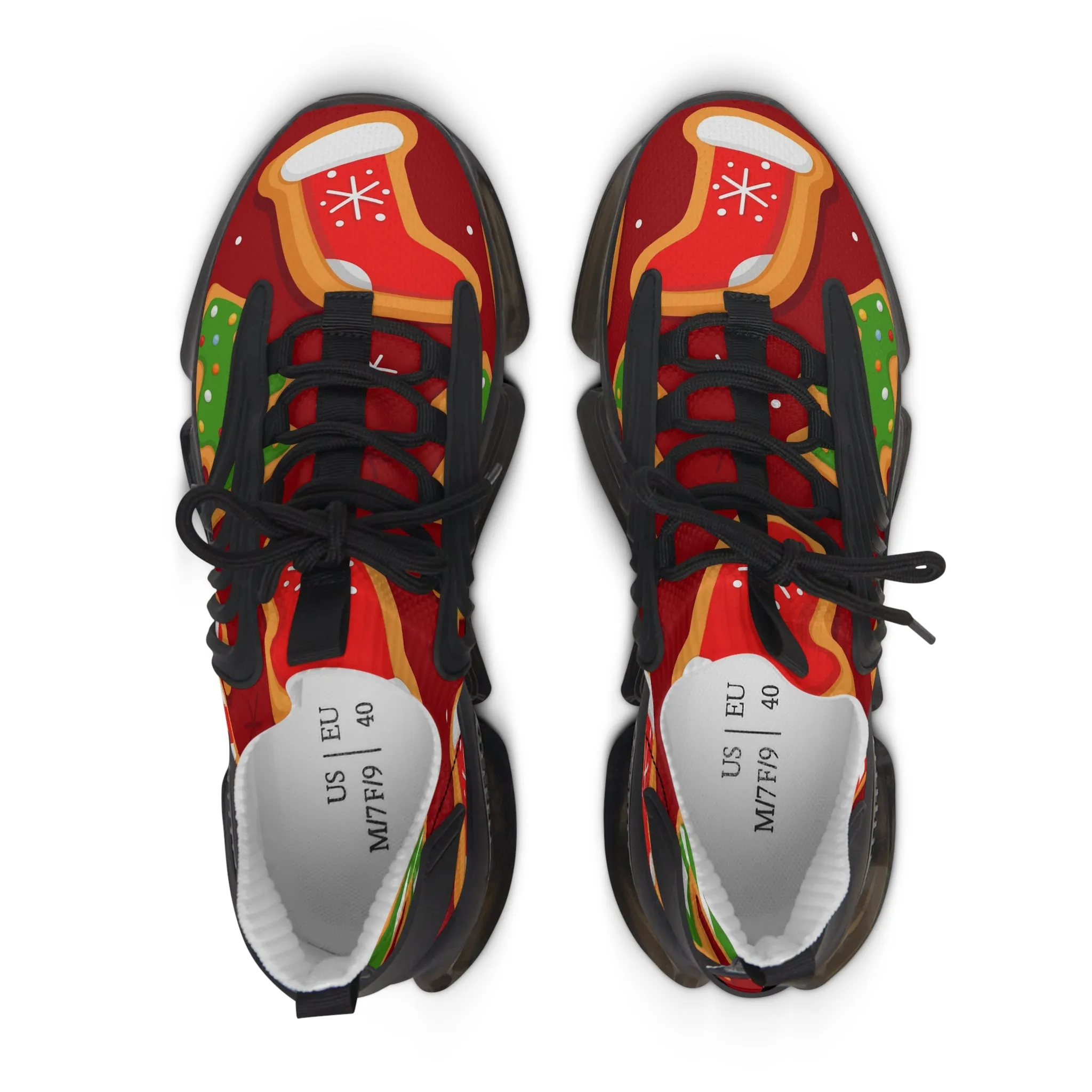 Christmas Cookies Women's Mesh Sneakers