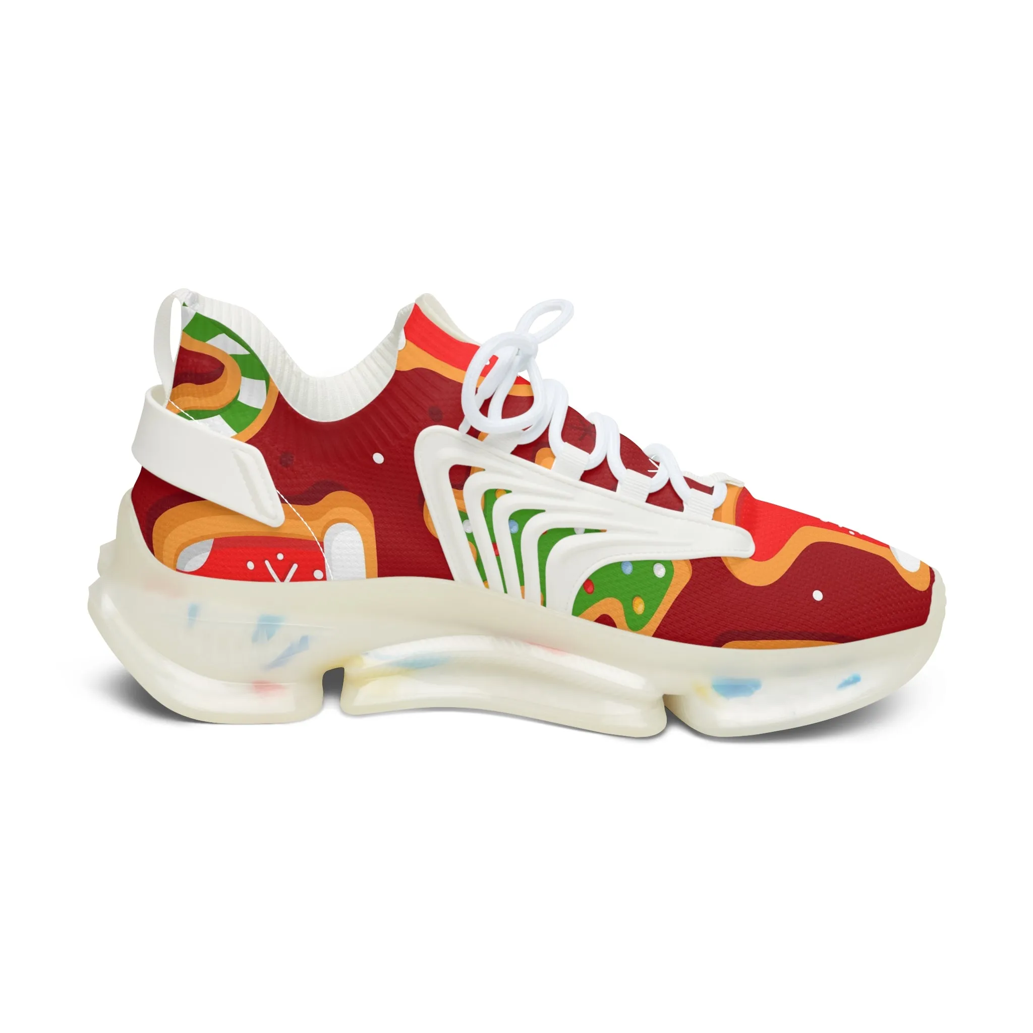 Christmas Cookies Women's Mesh Sneakers