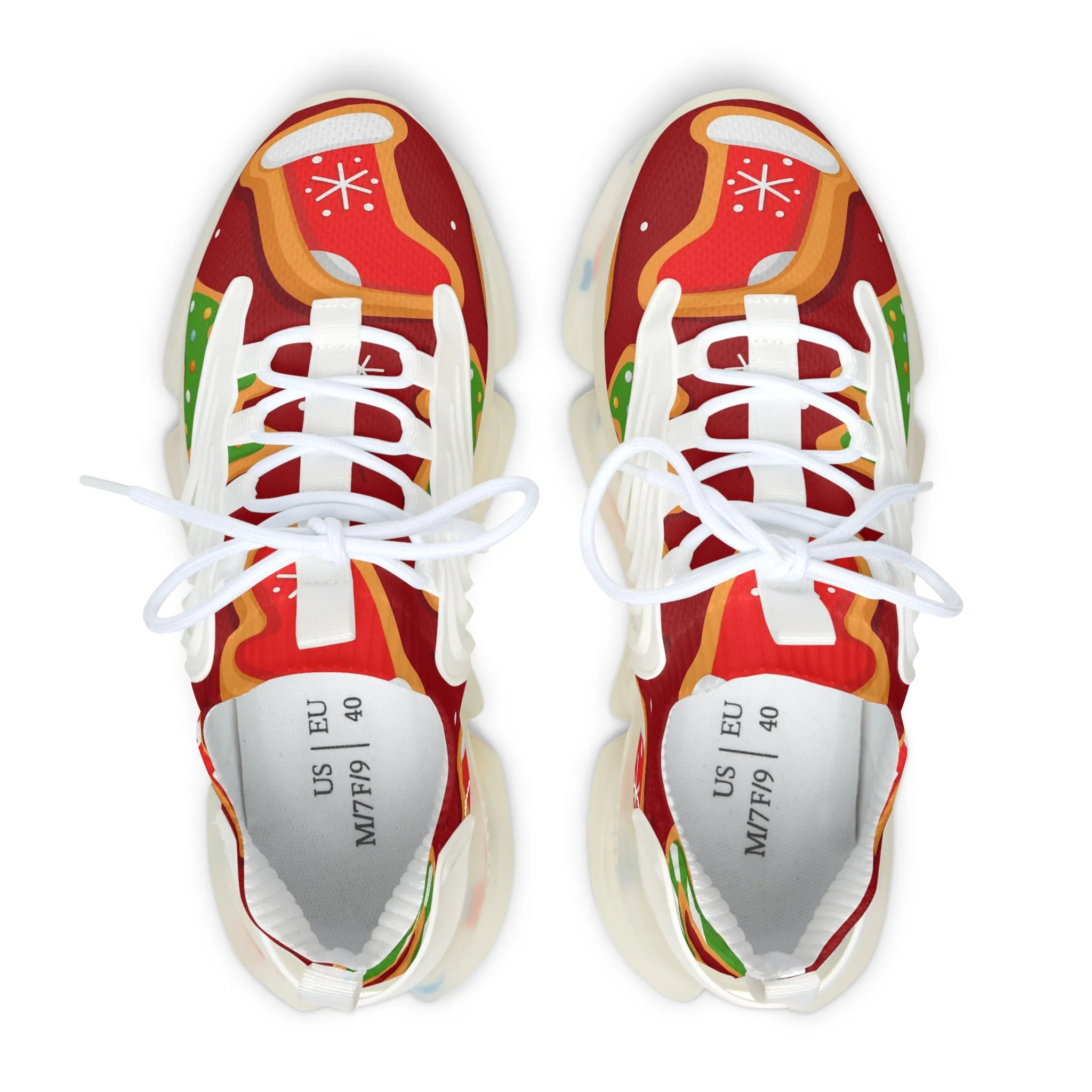 Christmas Cookies Women's Mesh Sneakers
