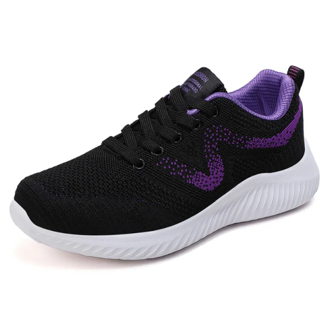 Cilool Women's Sneaker Black Shoes