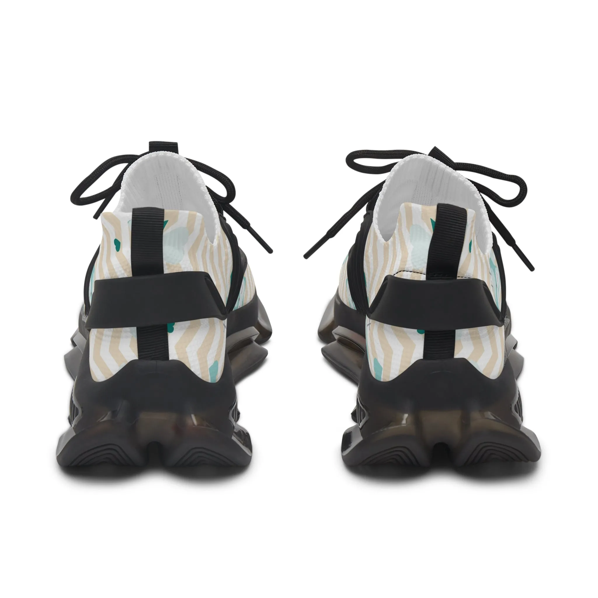 Cute Blue Owls Women's Mesh Sneakers
