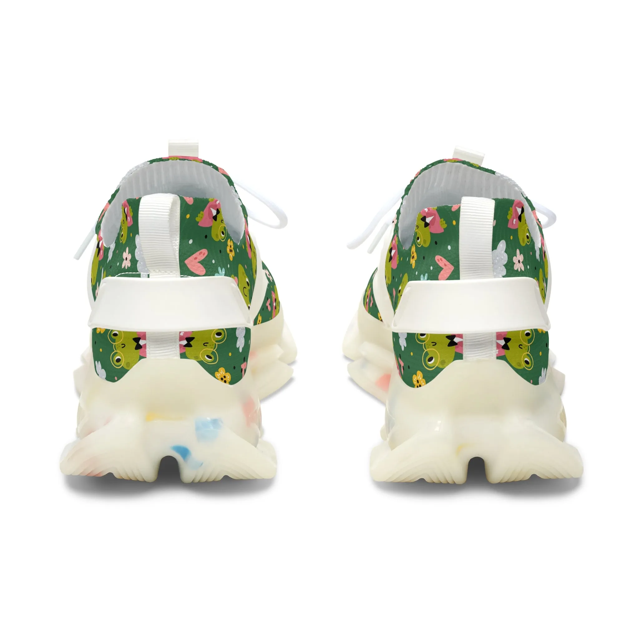 Cute Frogs Women's Mesh Sneakers