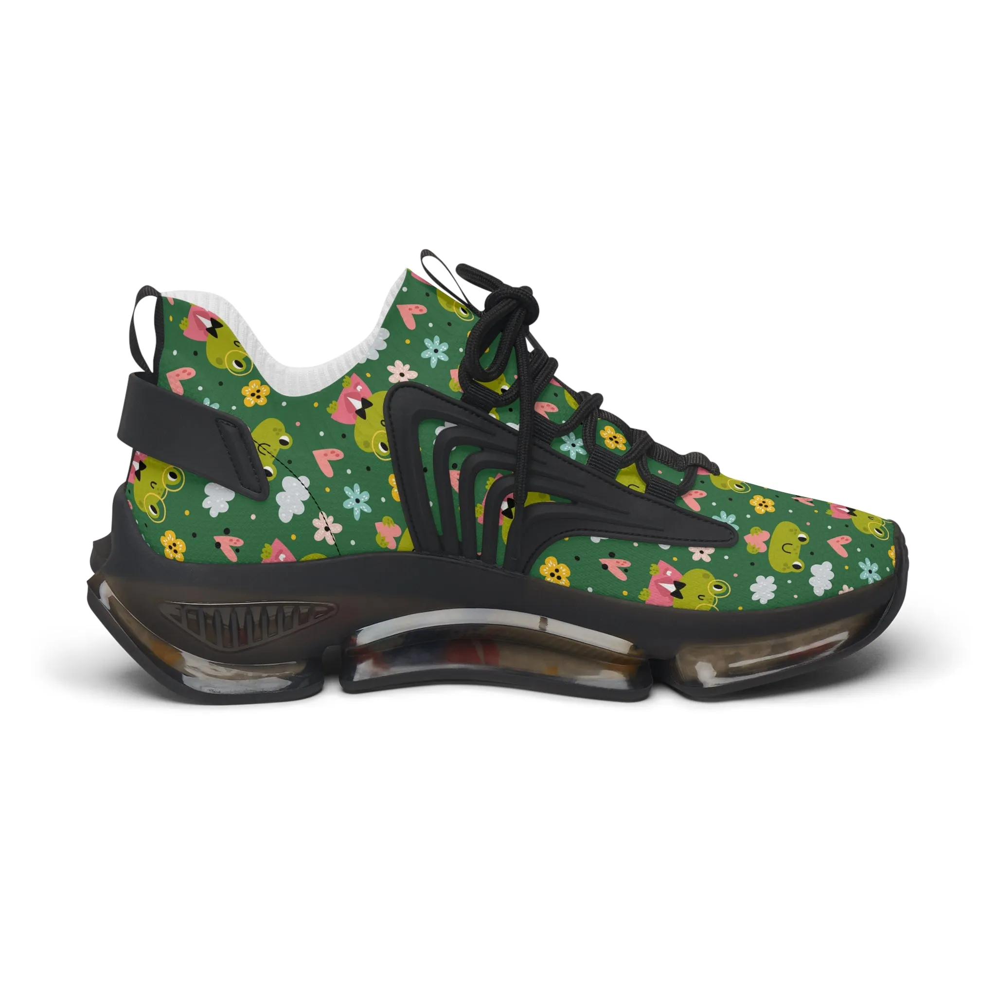 Cute Frogs Women's Mesh Sneakers