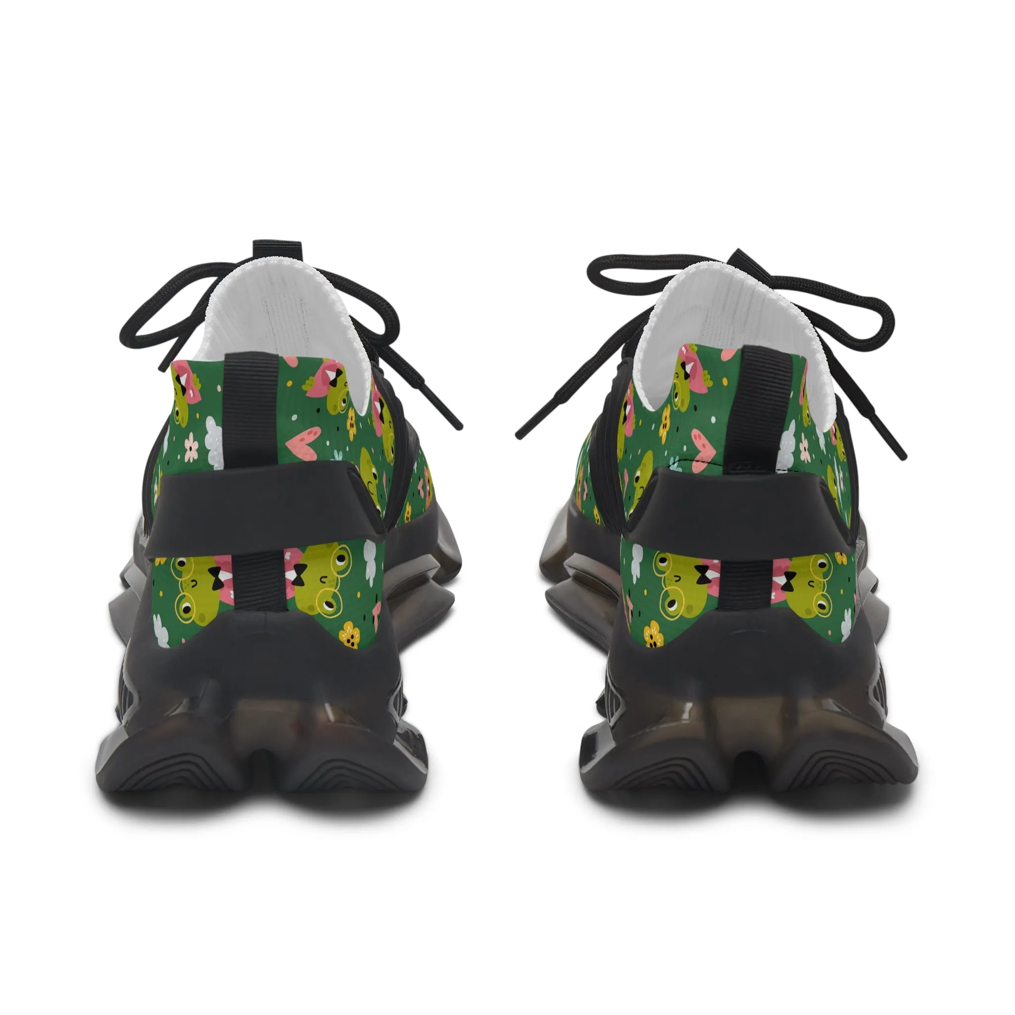 Cute Frogs Women's Mesh Sneakers