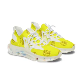 Doodle Burger Women's Mesh Sneakers