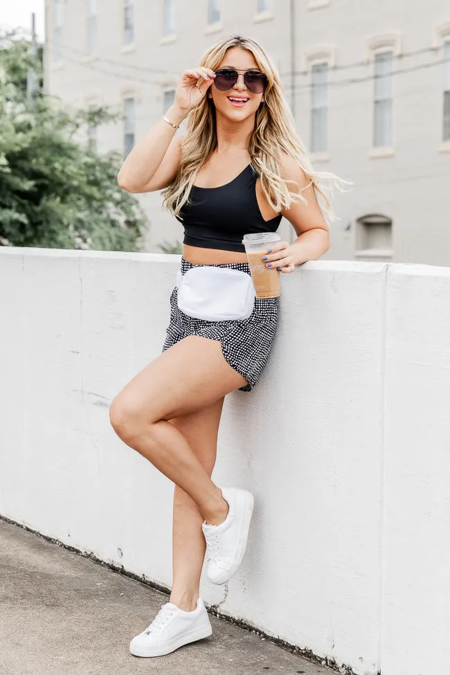 Finish Line Black Sports Bra FINAL SALE