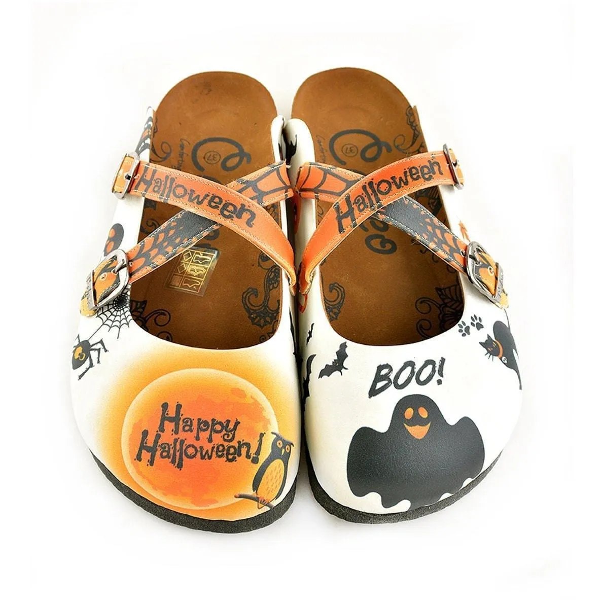 Happy Halloween Clogs WCAL150