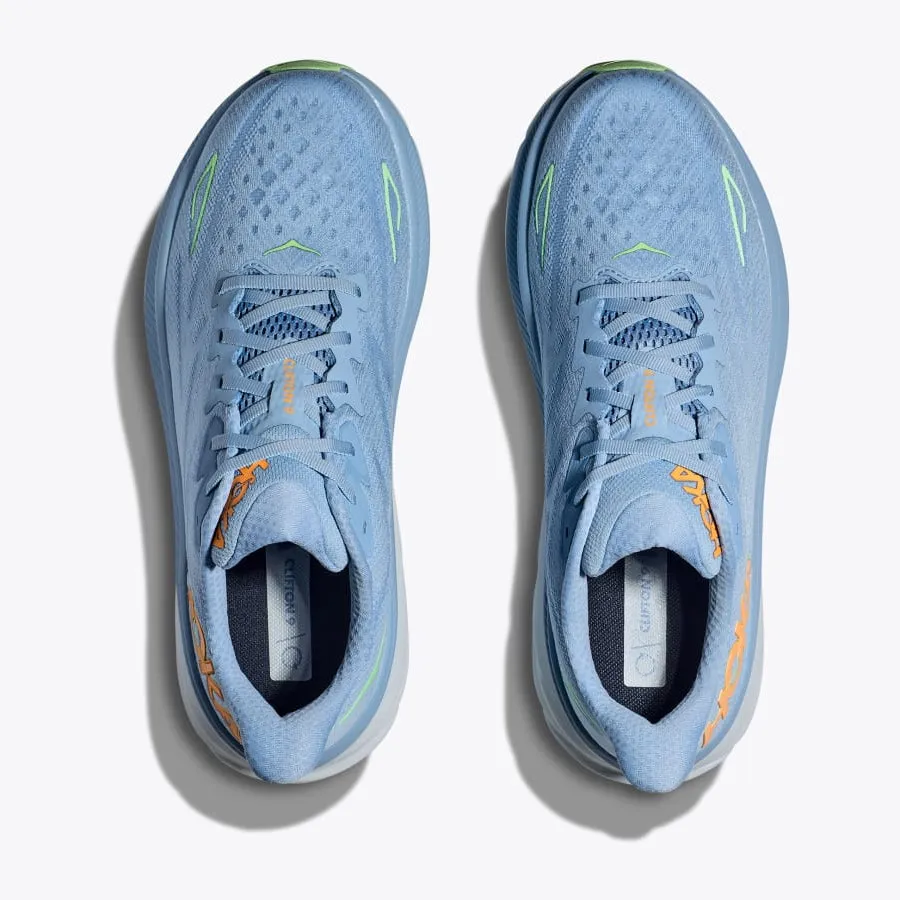Hoka Men's Clifton 9 Wide Fit Running Shoes Dusk / Illusion