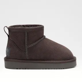 Lelli Kelly Girl’s Brown Giulia Fur Boots