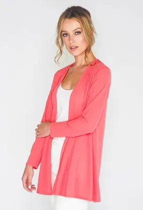 LIGHTWEIGHT RIB EDGE TO EDGE CARDI-1
