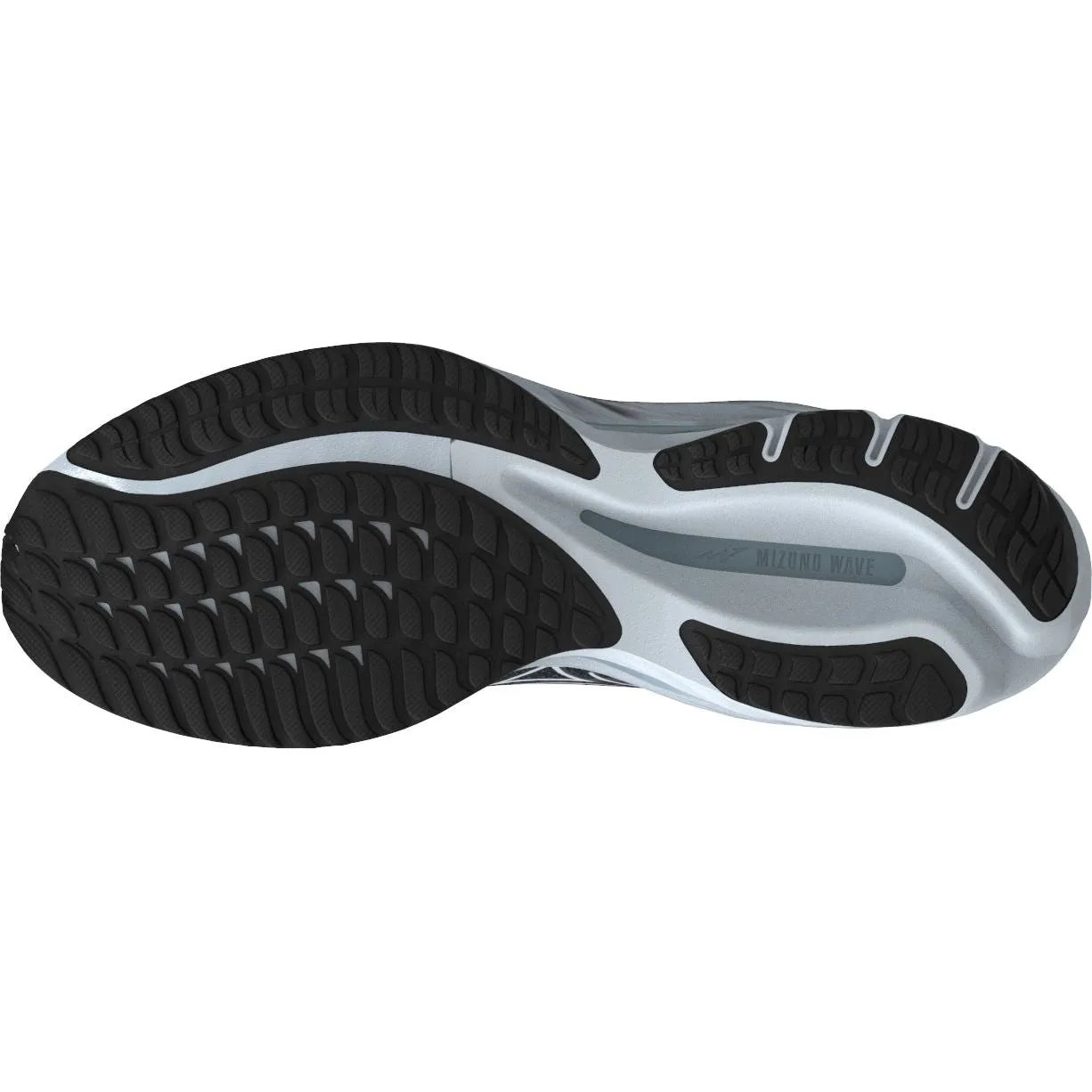 Mizuno Wave Rider 27 WIDE FIT (2E) Mens Running Shoes - Black