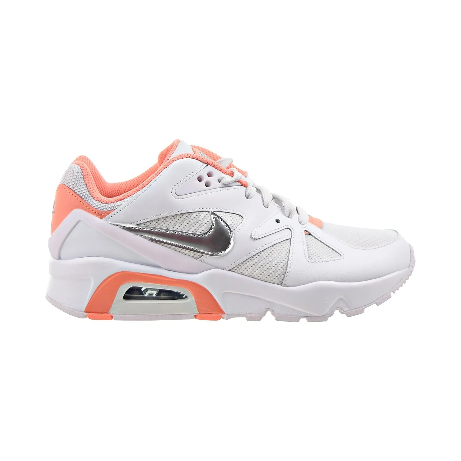 Nike Air Structure (GS) Big Kids' Shoes Platinum Tint-White-Crimson Bliss