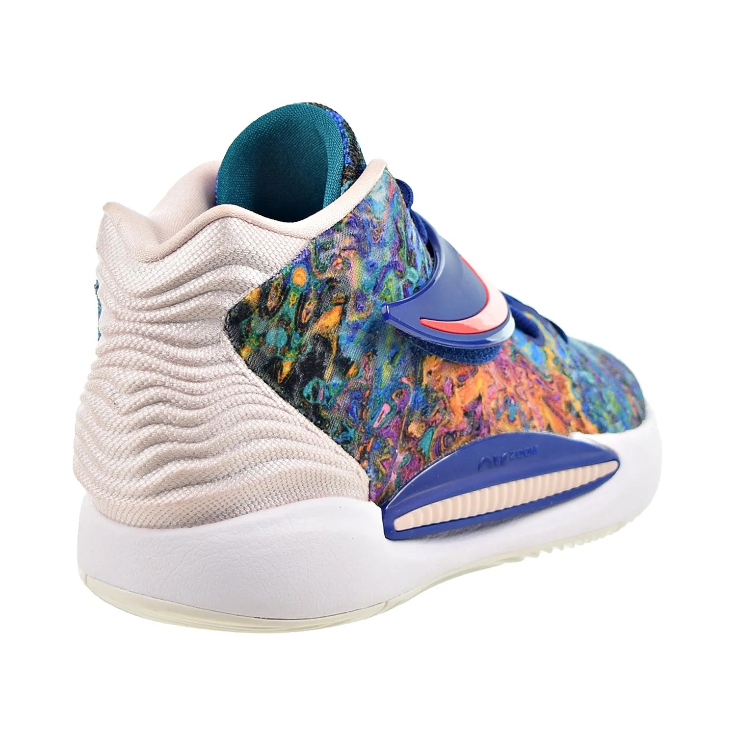 Nike KD14 "Psychadelic" Men's Shoes Deep Royal Blue-Pale Coral