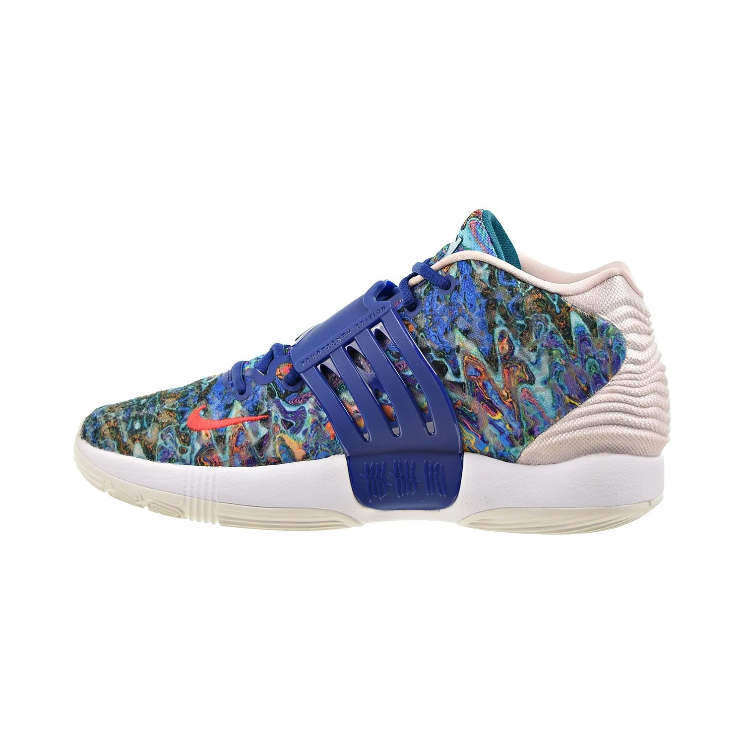 Nike KD14 "Psychadelic" Men's Shoes Deep Royal Blue-Pale Coral