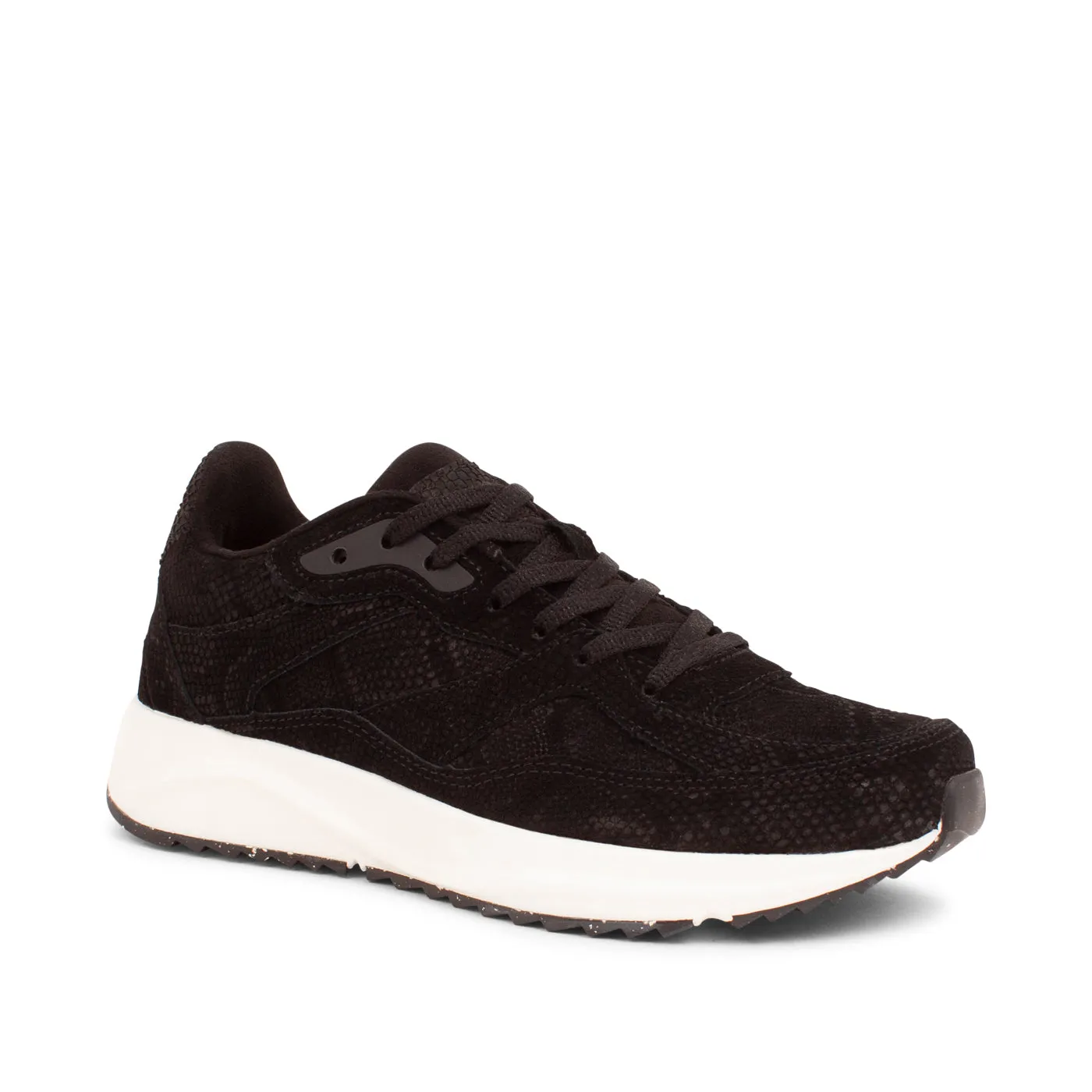 Sophie Snake Suede II - Black