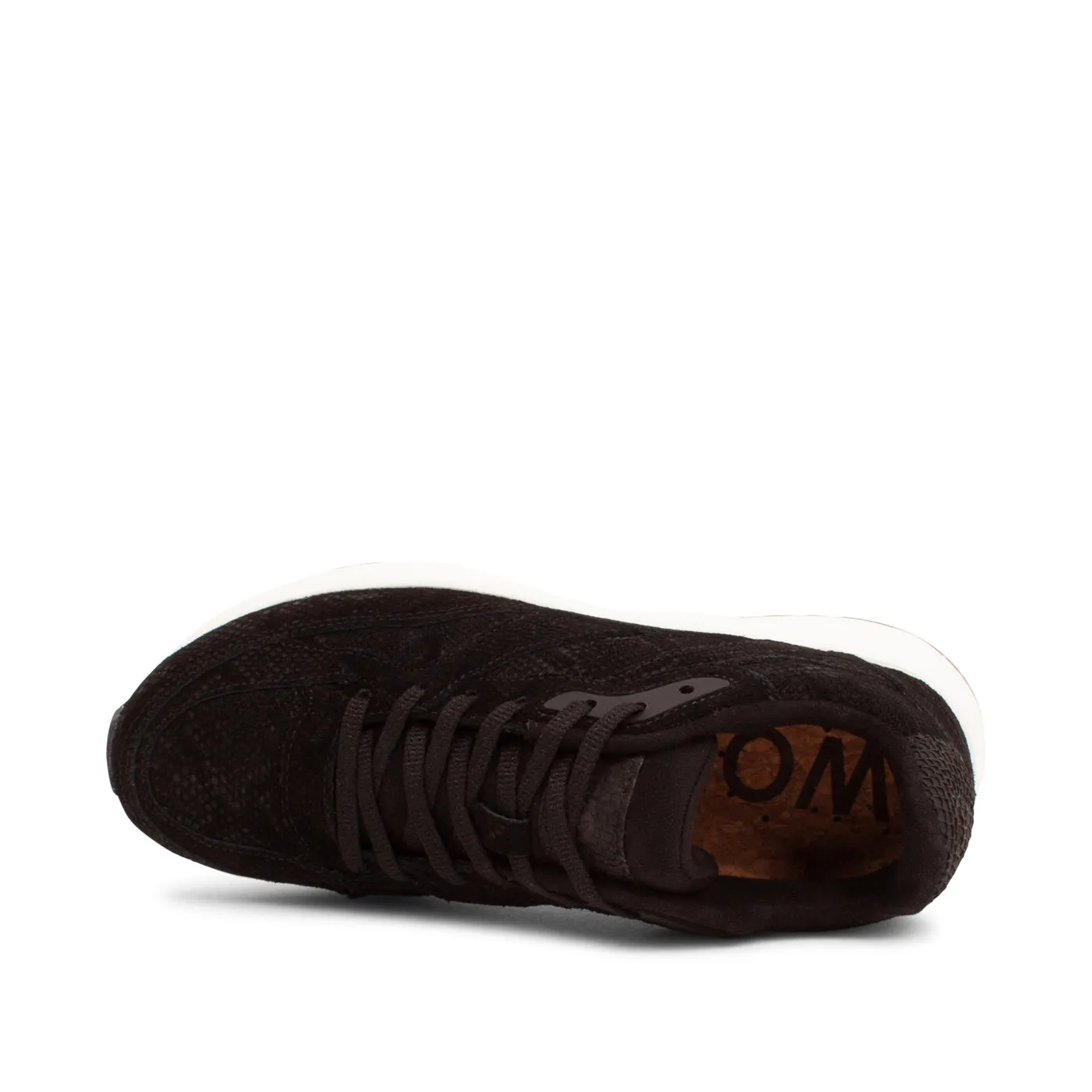 Sophie Snake Suede II - Black