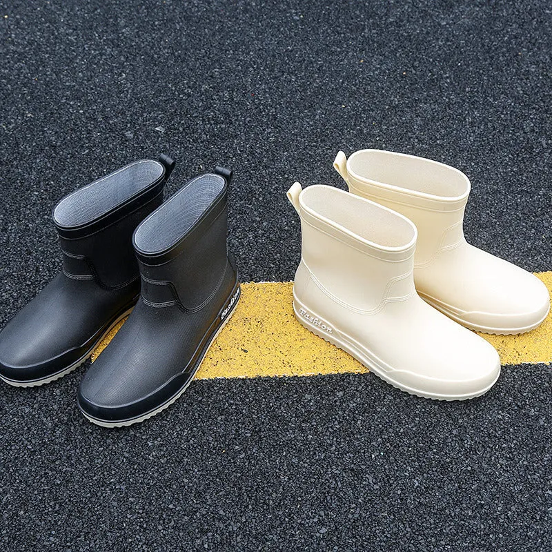 Waterproof Rain Boots Work Shoes Non Slip Anti Skip Water Shoes