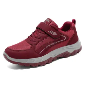 Women's Athletic Breathable Mesh Black Running Shoes